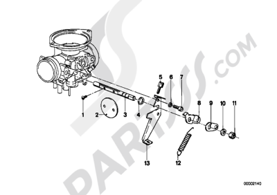 Bmw R100GS PD R100GS PD (47E1). 分解図 純正部品をオンライン購入