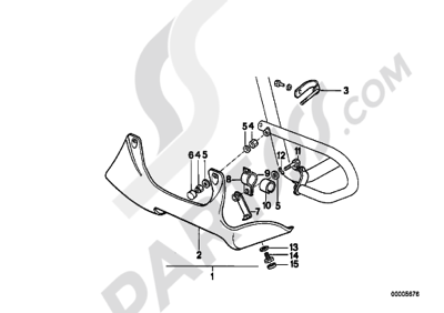 Bmw R100GS PD R100GS PD (47E1). 分解図 純正部品をオンライン購入