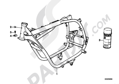 Bmw R100GS PD R100GS PD (47E1). 分解図 純正部品をオンライン購入