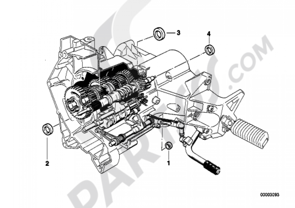 GEARBOX OIL SEAL Bmw R1100GS R1100GS (259E)