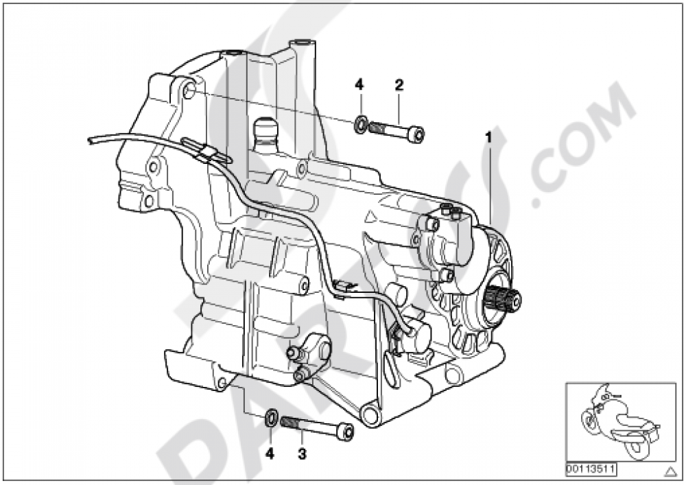 MANUAL TRANSMISSION Bmw R1100S R1100S (259S)