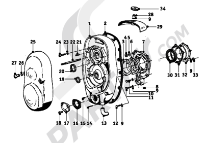 Bmw R50 R50 (T50). 分解図 純正部品をオンライン購入