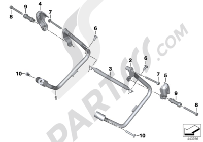 Bmw S1000XR S1000XR (K49). 分解図 純正部品をオンライン購入