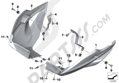 Bmw S1000XR S1000XR (K49). 分解図 純正部品をオンライン購入