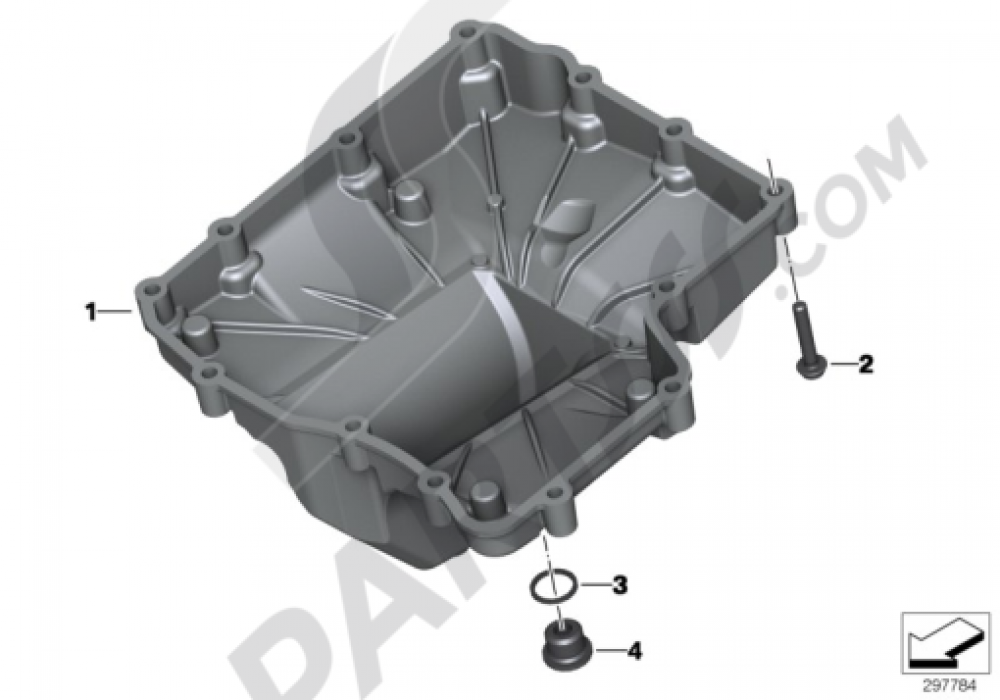 OIL PAN Bmw S1000XR S1000XR (K49)