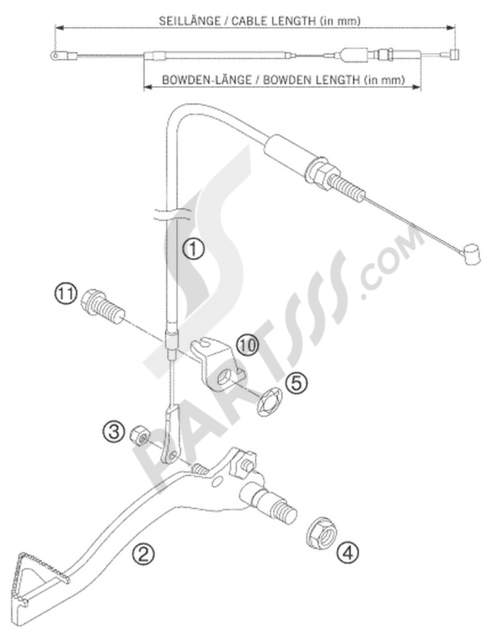 ACCESSORIES 50 MINI ADVENTURE KTM 50 SENIOR ADVENTURE 2004 EU