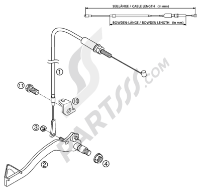 KTM 50 MINI ADVENTURE GS 2002 EU ATTACHMENTS 50 GS 2002