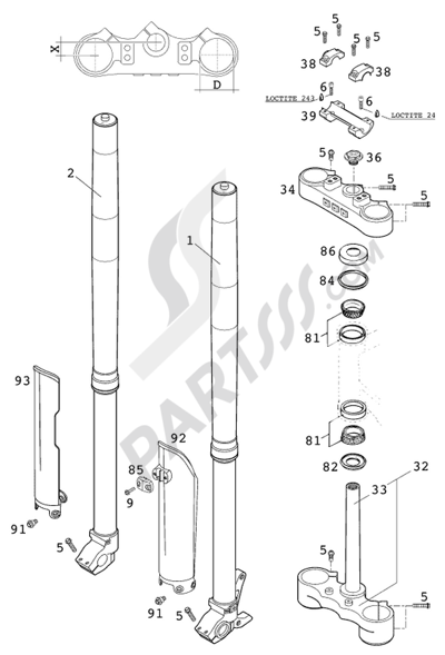 NIPPLP SPILLO CARBURATORE - KEIHIN KTM EXC SX - Foto 13
