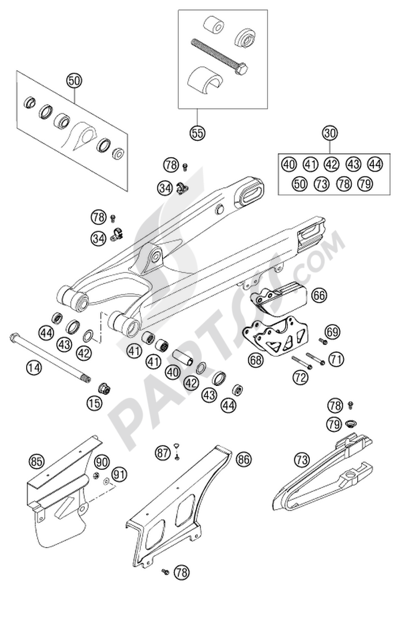 NIPPLP SPILLO CARBURATORE - KEIHIN KTM EXC SX - Foto 11