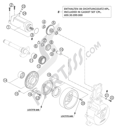 KTM 950 ADVENTURE ORANGE LOW 2004 EU ELECTRIC STARTER LC8
