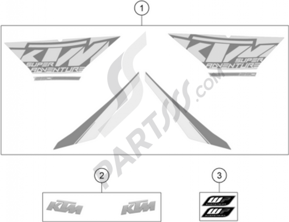 ktm 1290 sticker kit