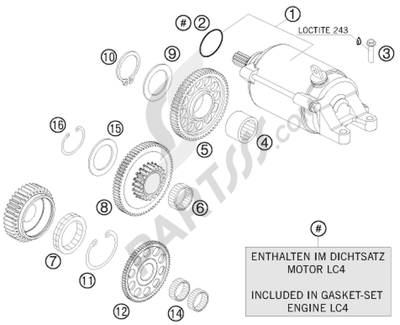 KTM 690 ENDURO 2009 EU ELECTRIC STARTER