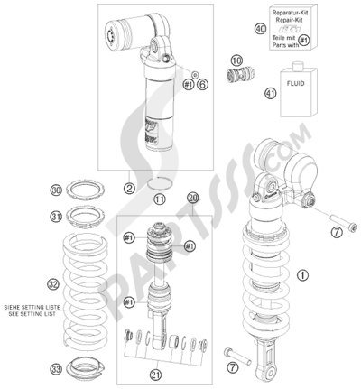 KTM 690 ENDURO 2009 EU MONOSHOCK