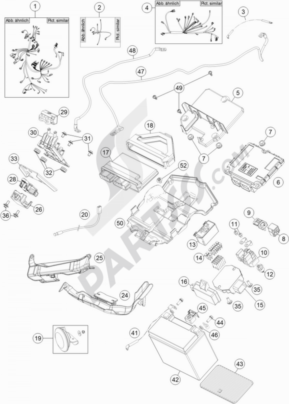 Wiring Harness Ktm 1290 Superduke R Orange A 2014 Eu Plymouth Suburban Wiring  Wiring Diagram Ktm Superduke