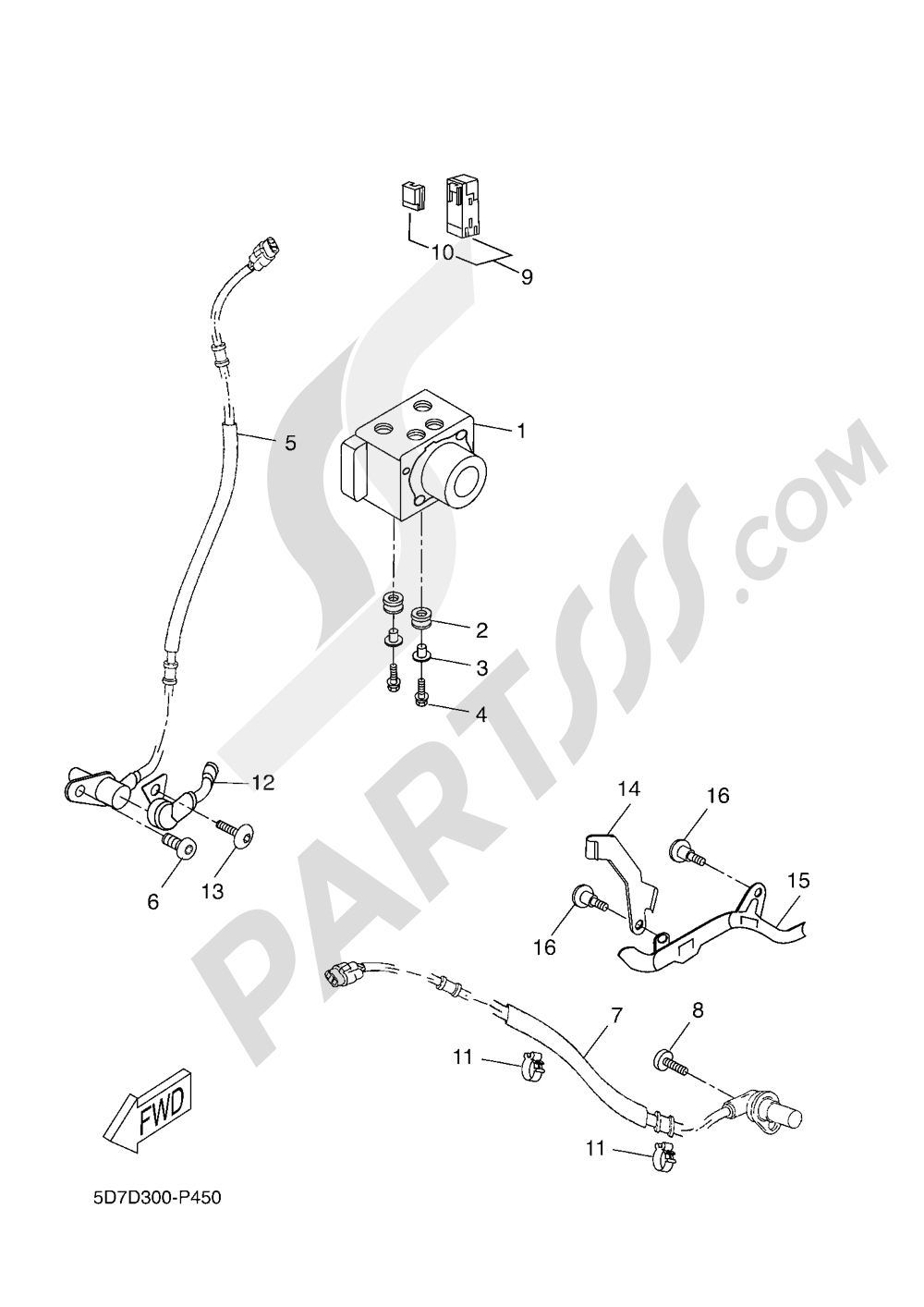 ELECTRIC EQUIPMENT 3 Yamaha MT-125 ABS 2016