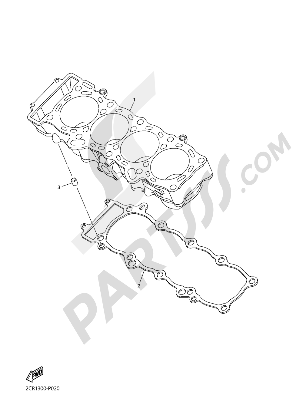 CYLINDER Yamaha YZF-R1 2016