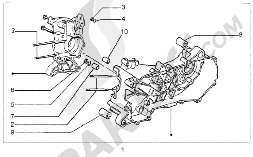 Carter Piaggio Liberty 50 2T RST 1998-2005