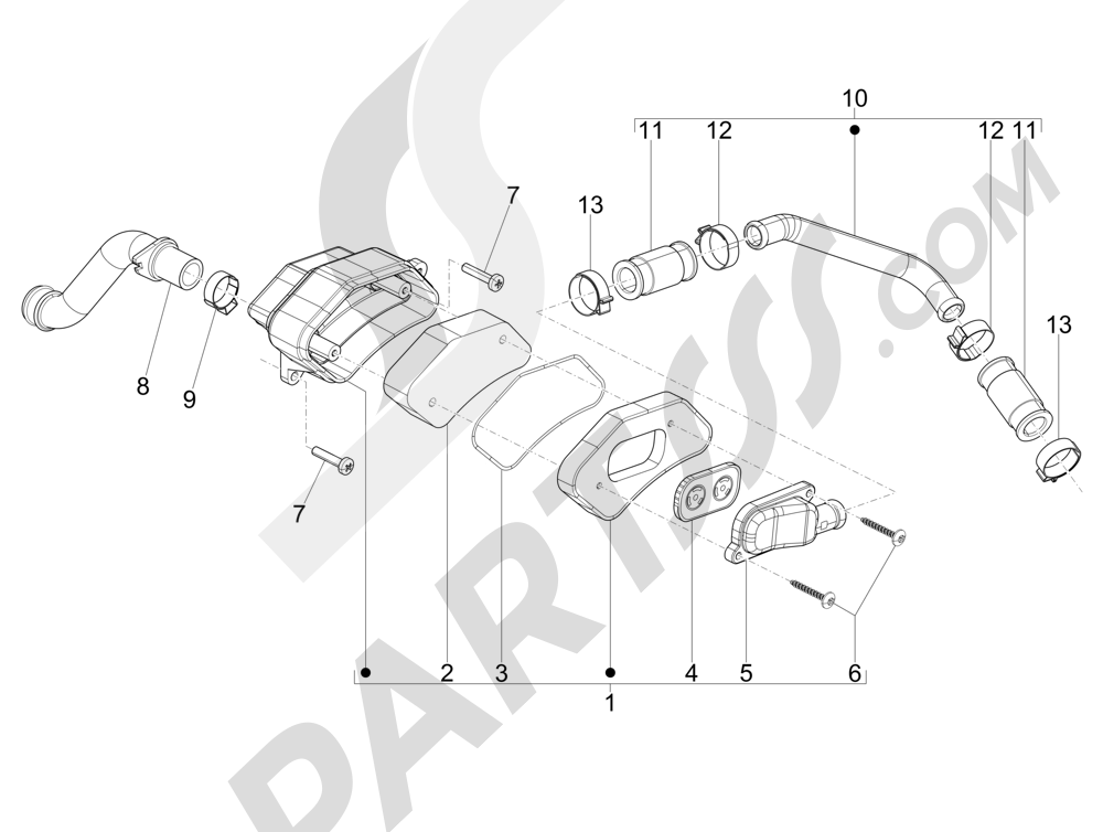VENTILADOR PULLEA VARIADOR ORIGINAL PIAGGIO NRG POWER PUREJET 50 2010/11 C45200