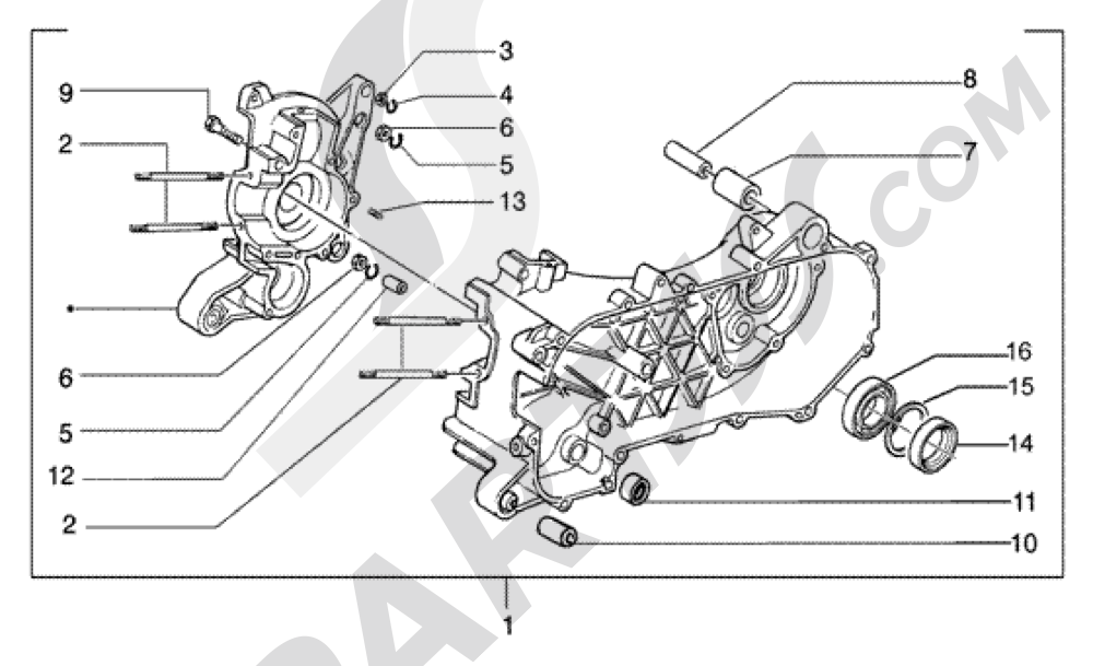 Carter Piaggio NRG Power Purejet 1998-2005