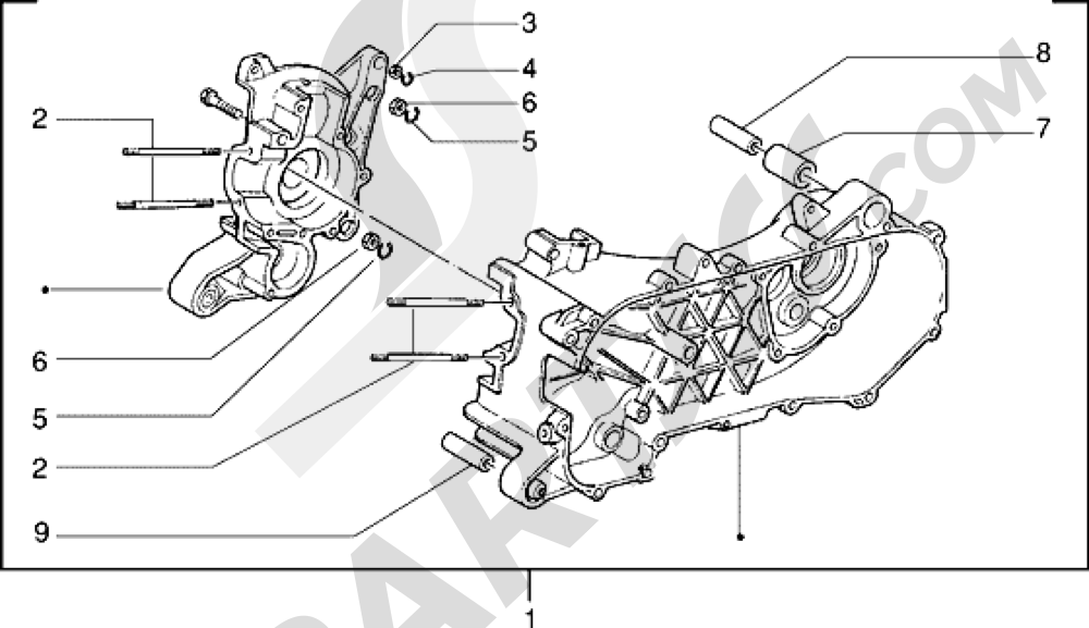 Carter Piaggio Zip RST 1998-2005