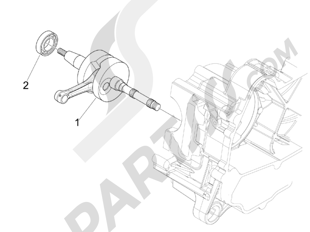 Vespa Vespa Primavera 50 4T-4V (NAFTA) 2014-2016 Cig