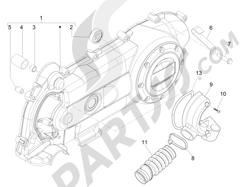 Vespa Vespa Primavera 50 4T-4V (NAFTA) 2014-2016 Tapa c