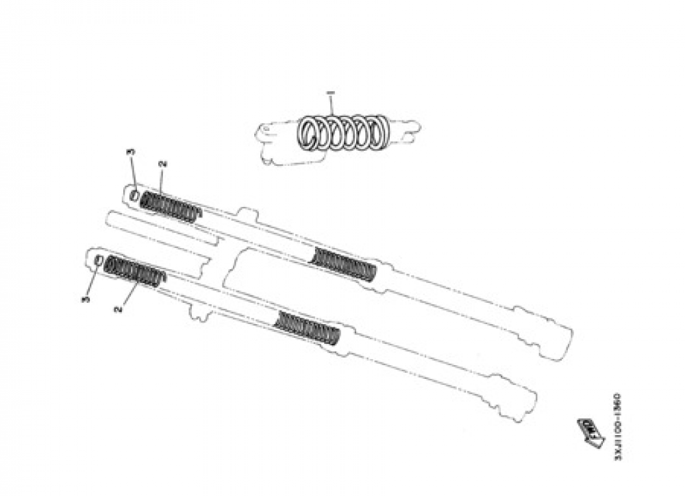 ALTERNATE (CHASSIS) Yamaha YZ125 2003