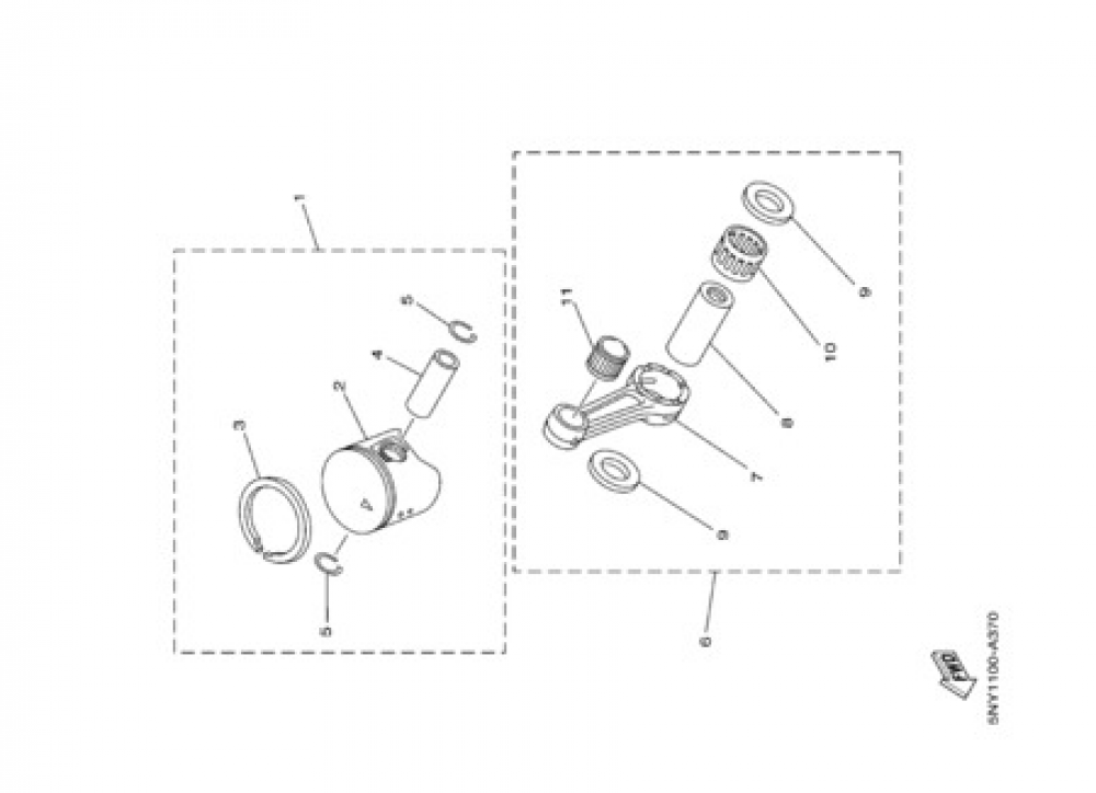 OPTIONAL PARTS 1 Yamaha YZ125 2003