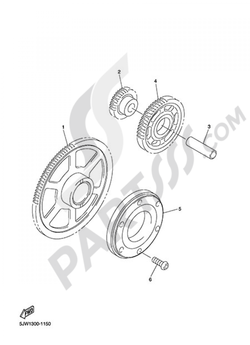 STARTER Yamaha FJR1300A 2013
