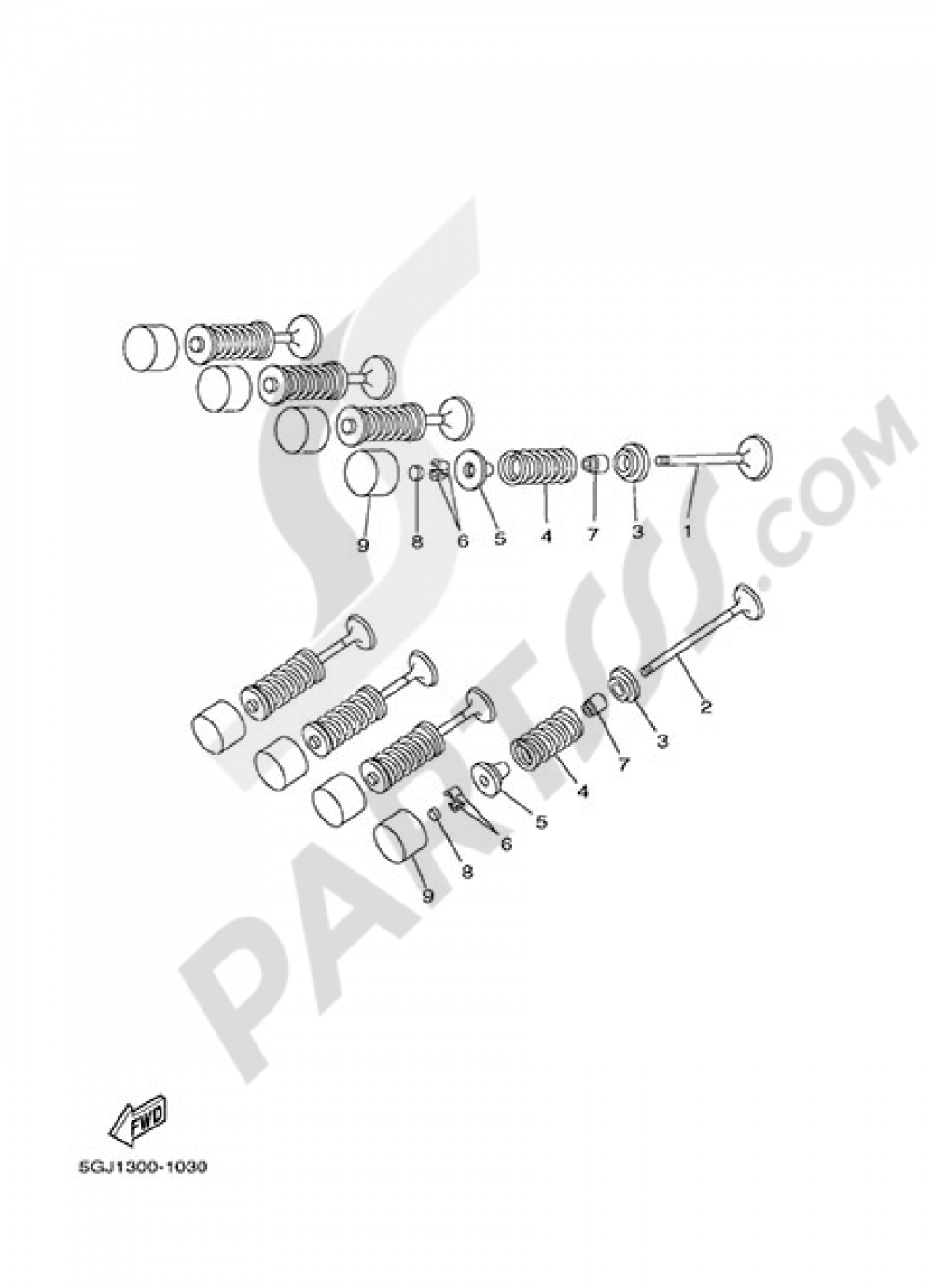 VALVE Yamaha T-Max 530 2013