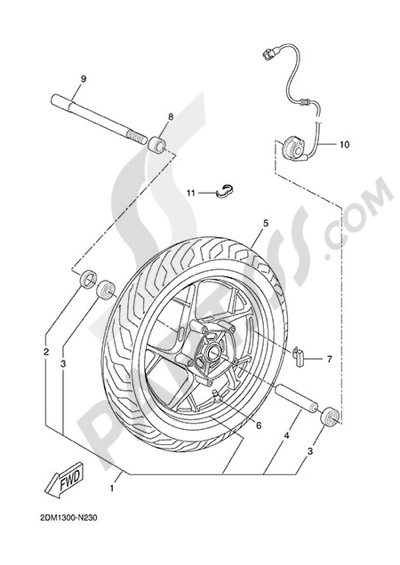 Kit De Roulements De Transmission Pour Yamaha VP300, YP250R X-MAX 250 - Roulements Et Joints D'étanchéité
