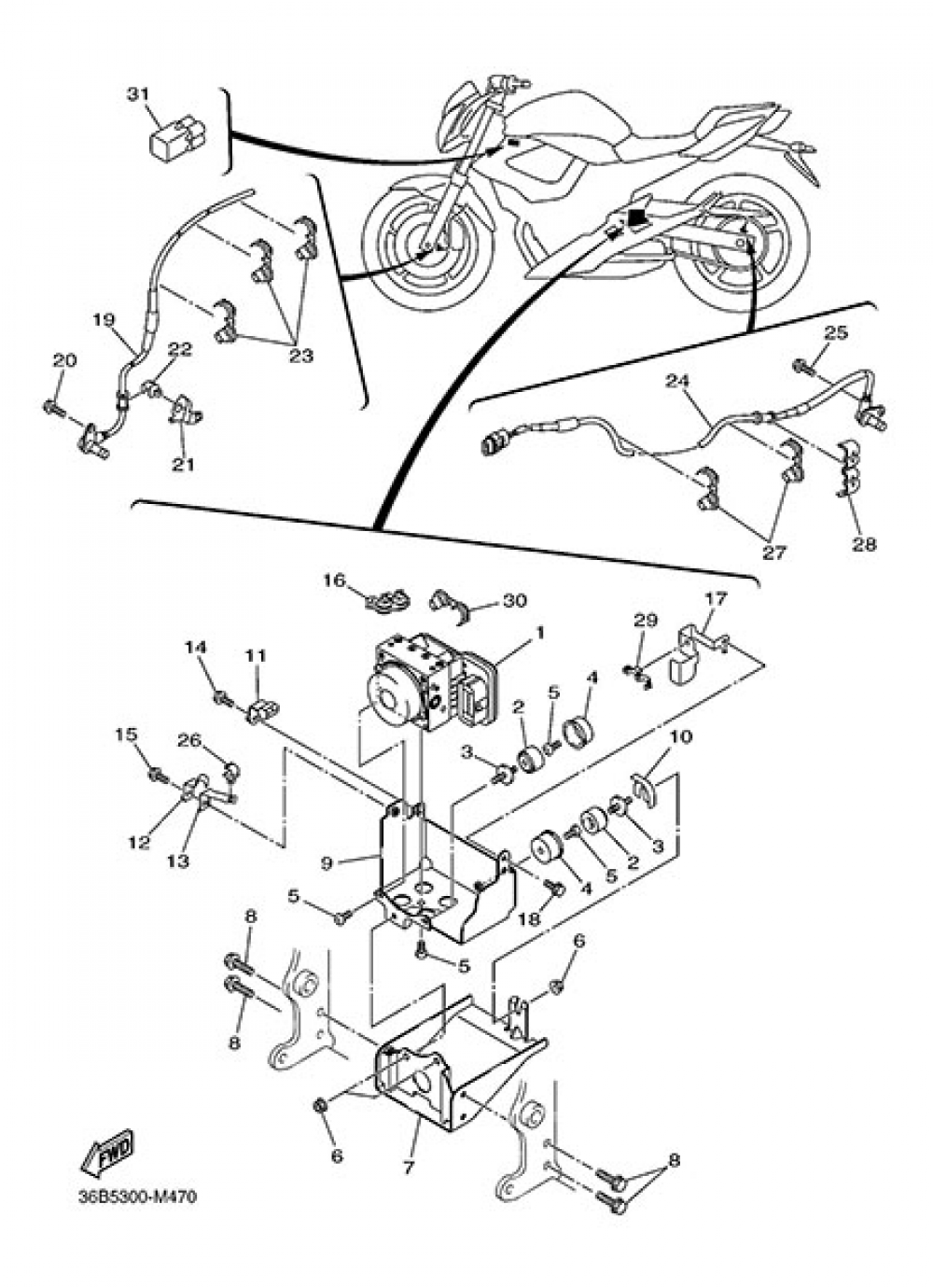 ELECTRIC EQUIPMENT 3 Yamaha XJ6 ABS 2013