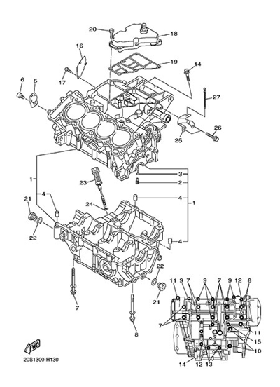 Yamaha XJ6 Diversion 2014 カーター