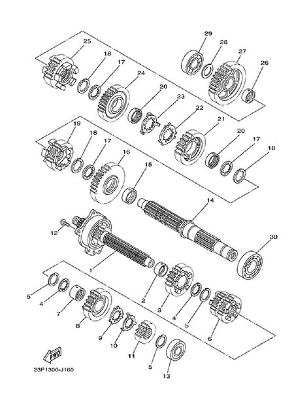 TRANSMISSION Yamaha XT1200ZE SuperTenere 2014