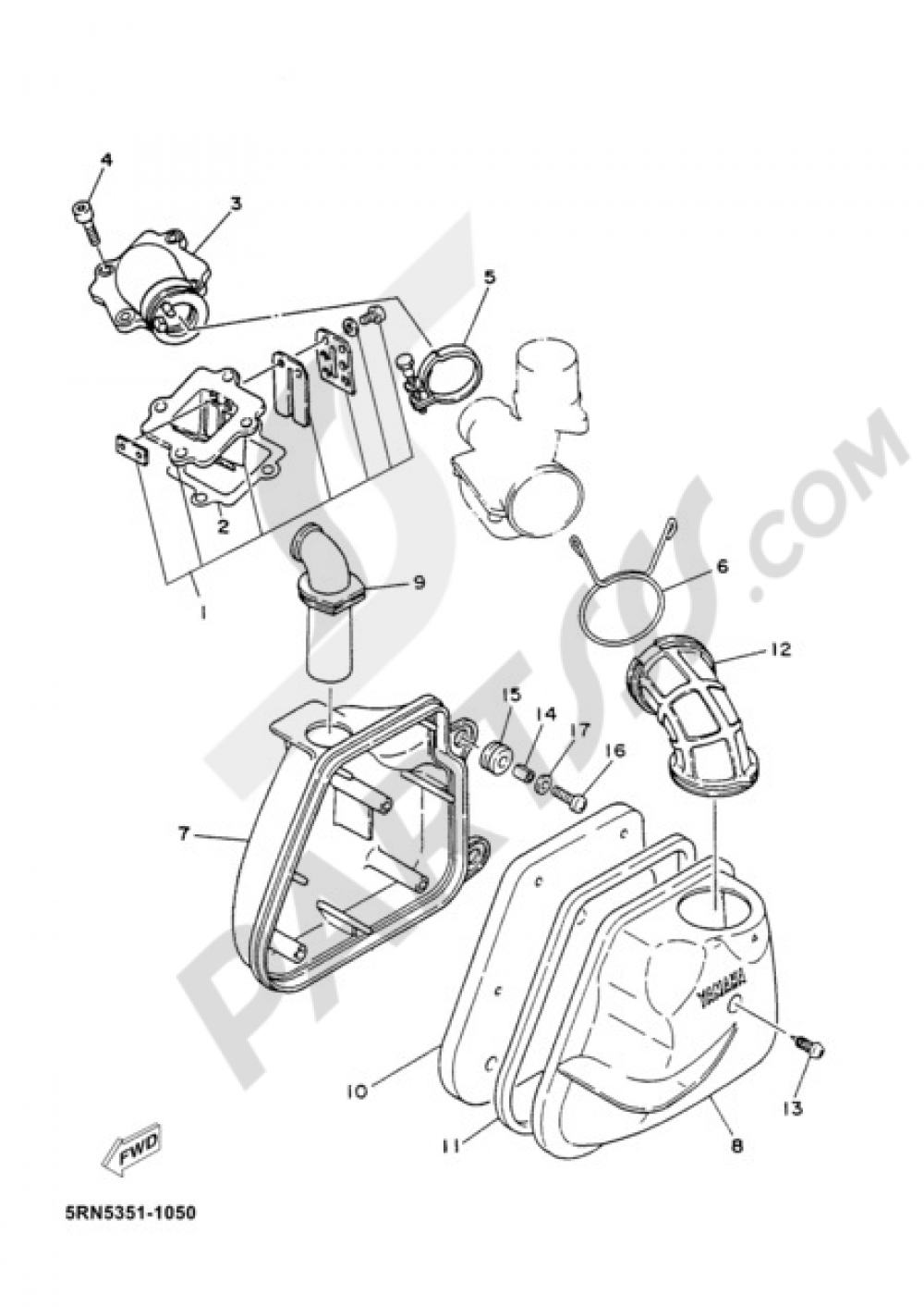 INTAKE Yamaha Neo's 2002