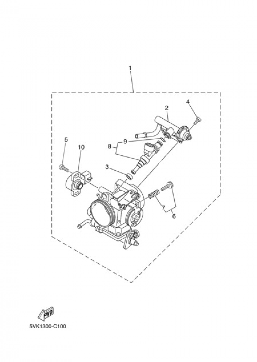 INTAKE 2 Yamaha XT660X 2004