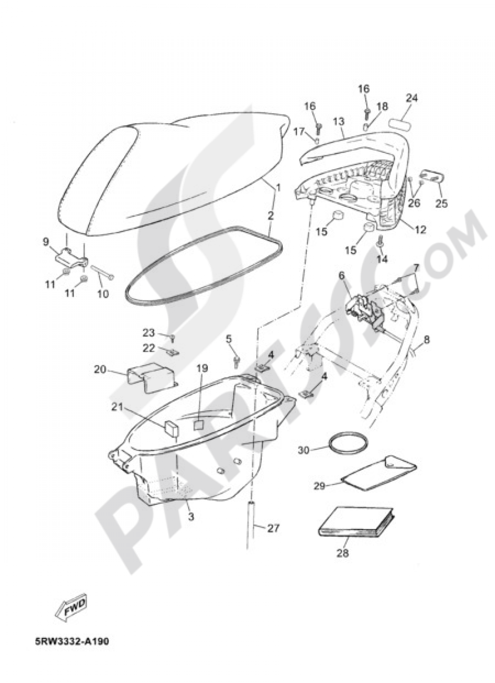 SEAT Yamaha Jog RR 2007