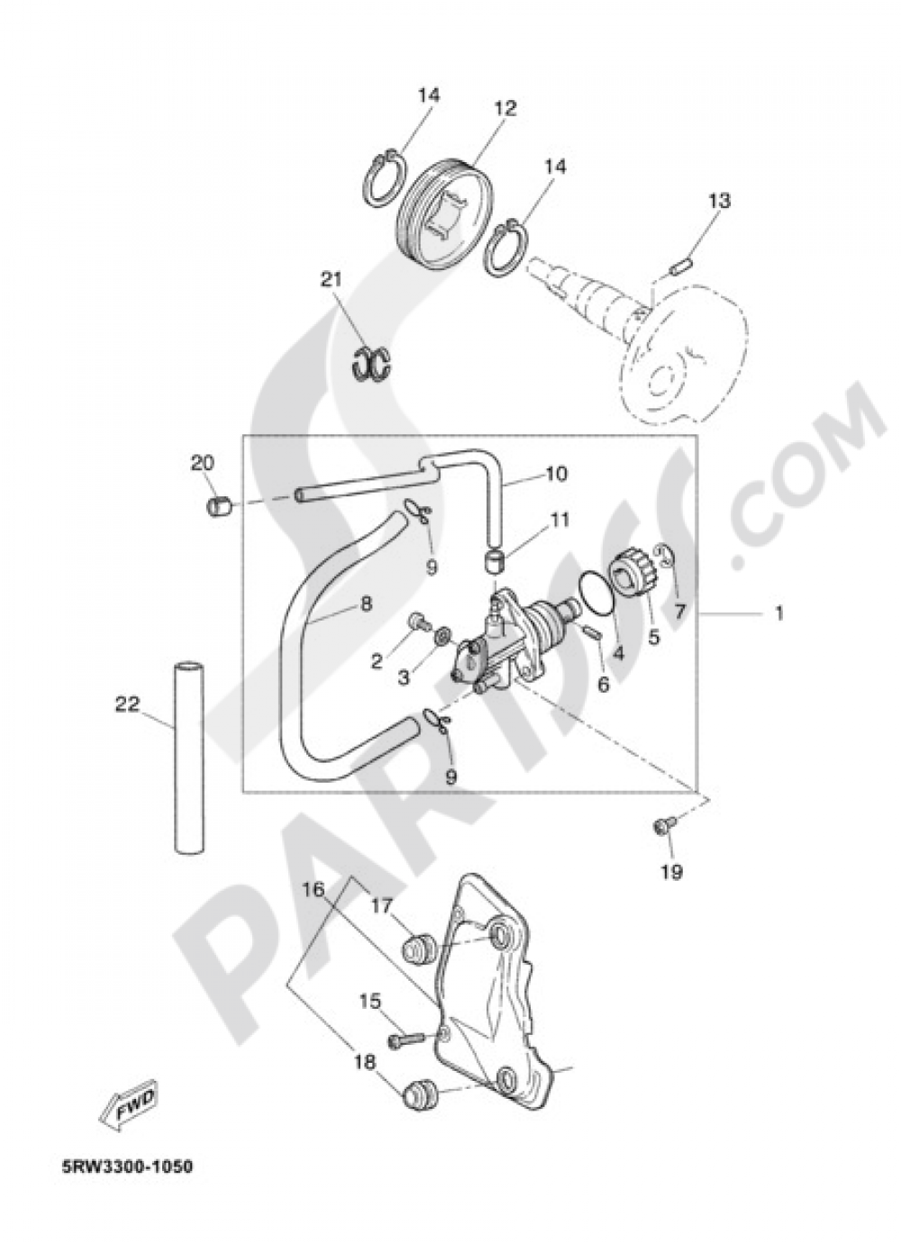 OIL PUMP Yamaha Jog RR 2005