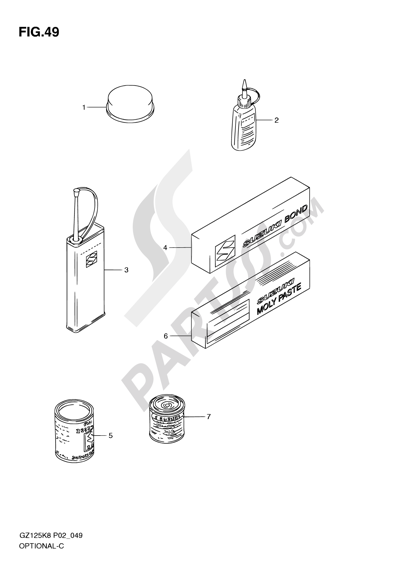 Suzuki MARAUDER GZ125 2010 49 - OPTIONAL