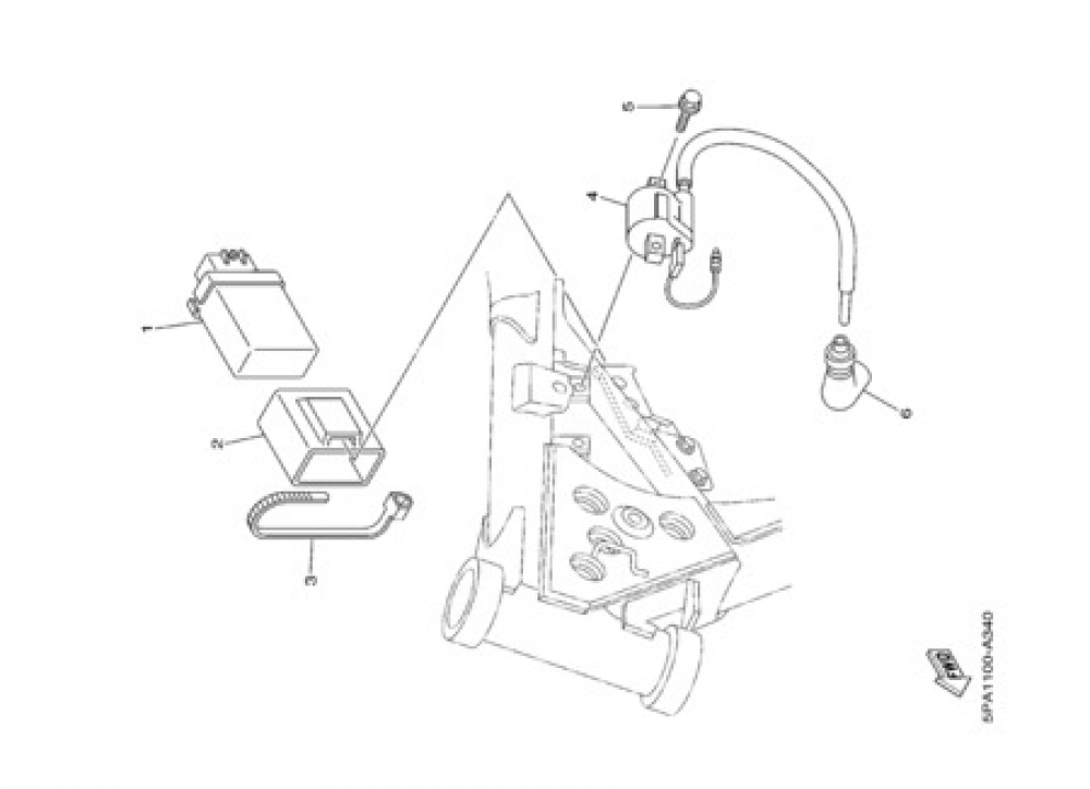 ELECTRIC EQUIPMENT 1 Yamaha YZ85 2003