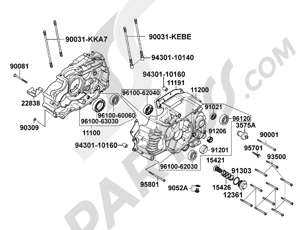 00038 Kymco ZING 125 RH25BD