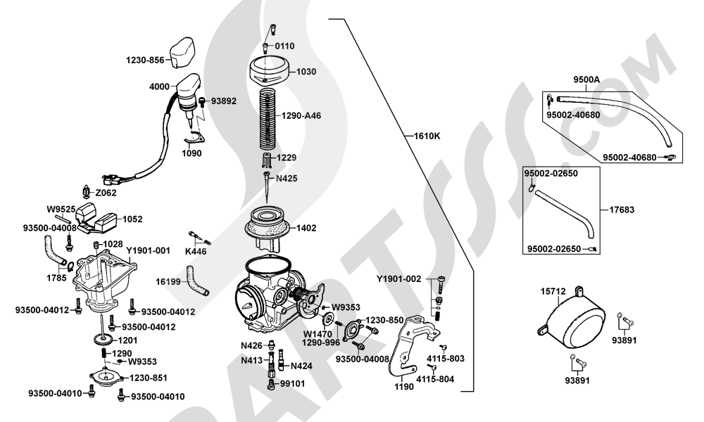 00055 Kymco ZING 125 RH25BF