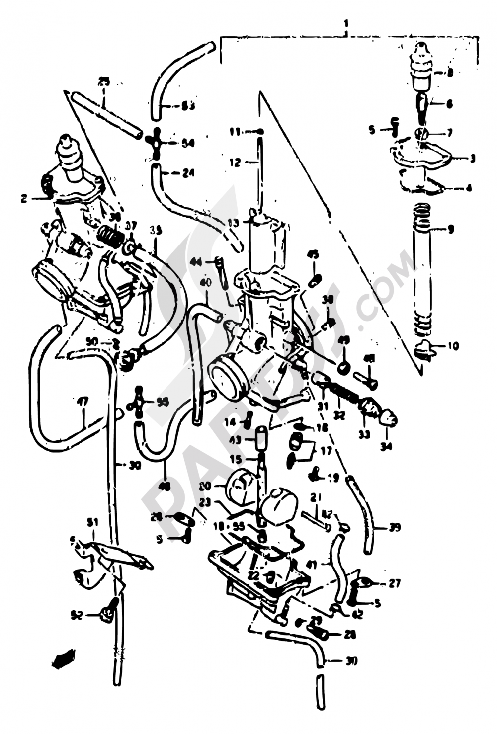 carpenter γ250-305 Motorsloop BG | Sklepy eBay