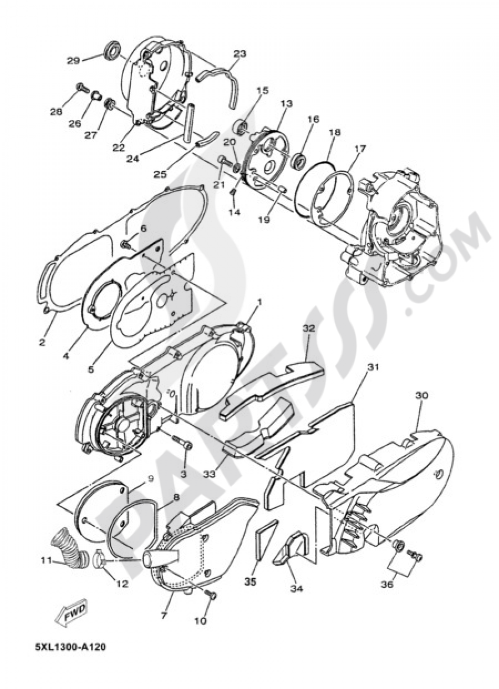 Engine Suzuki Majesty 125 Complete Engine Yamaha Yp 125 R Majesty