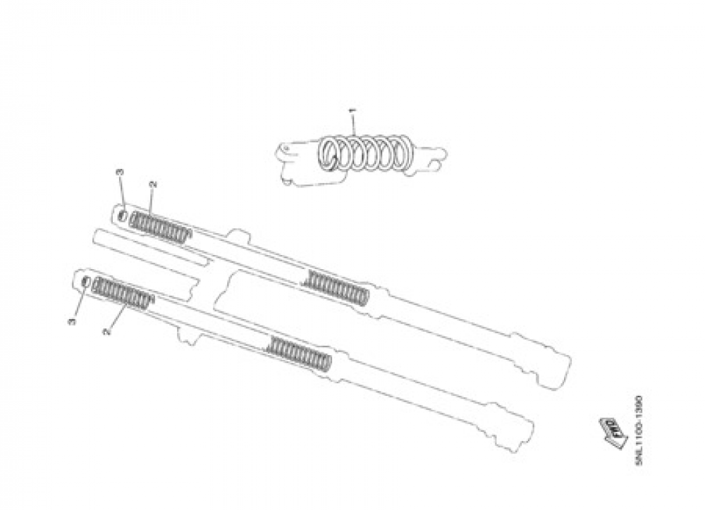 ALTERNATE (CHASSIS) Yamaha YZ250F 2002