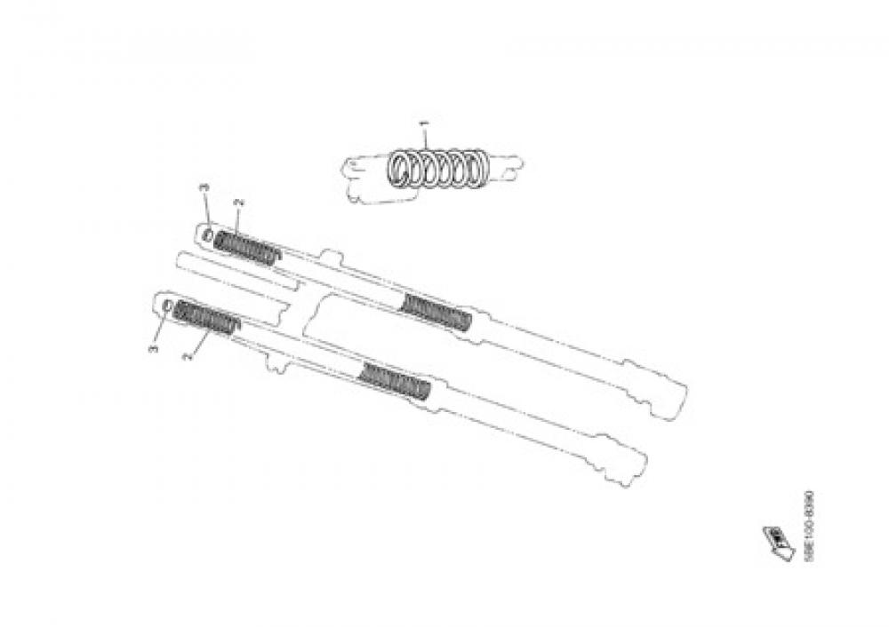 ALTERNATE (CHASSIS) Yamaha YZ450F 2003
