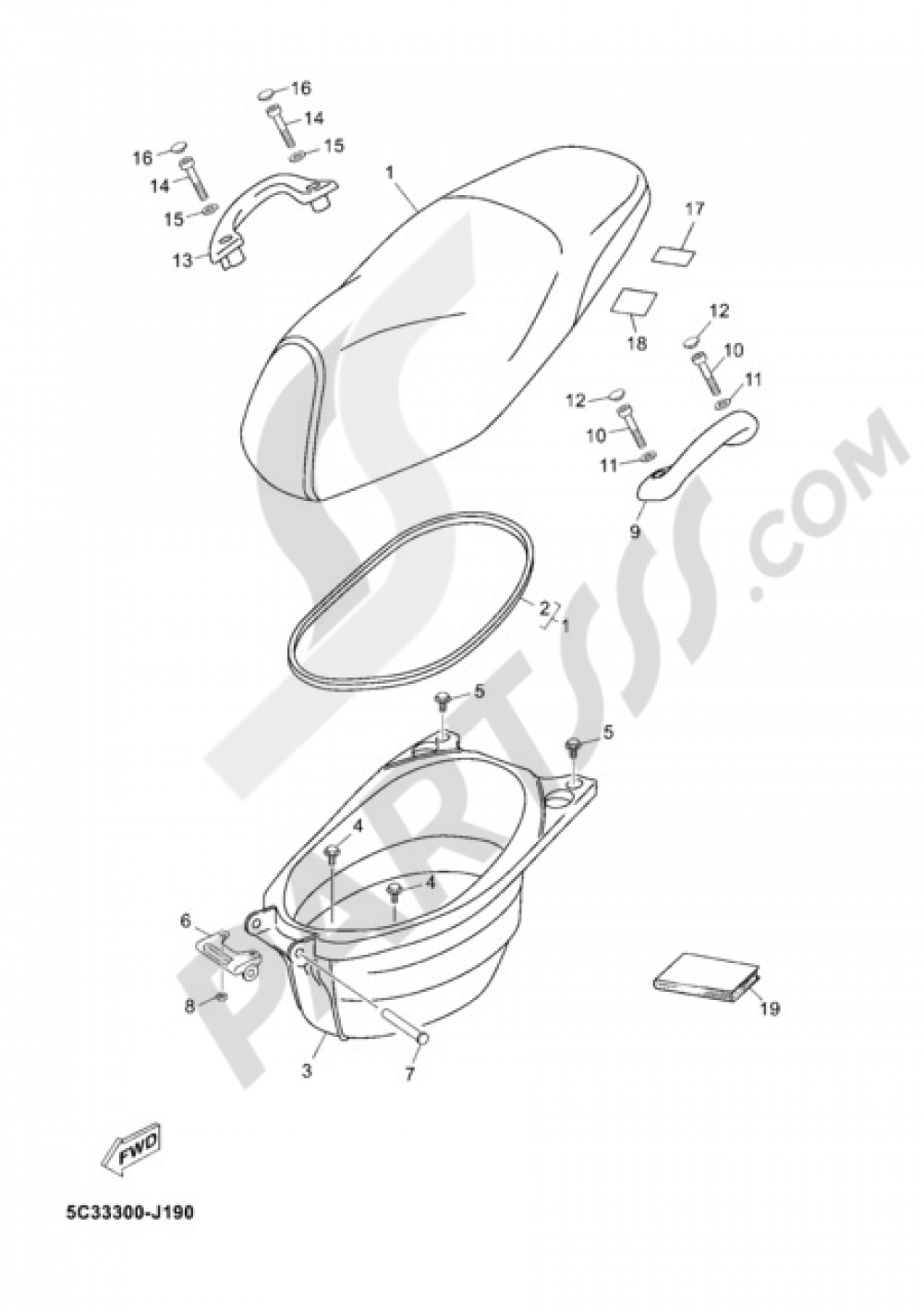 SEAT Yamaha Neo's 4T 2011