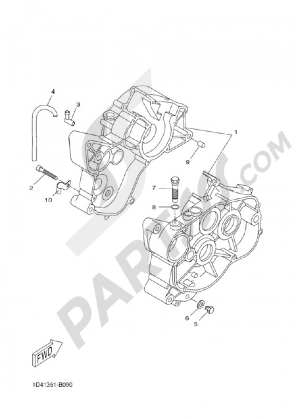 CARTER Yamaha DT50R 2010
