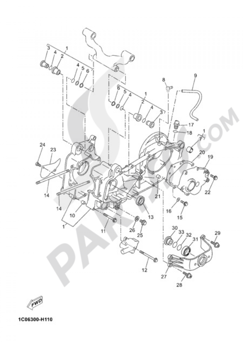 CARTER Yamaha X-Max 250 2011