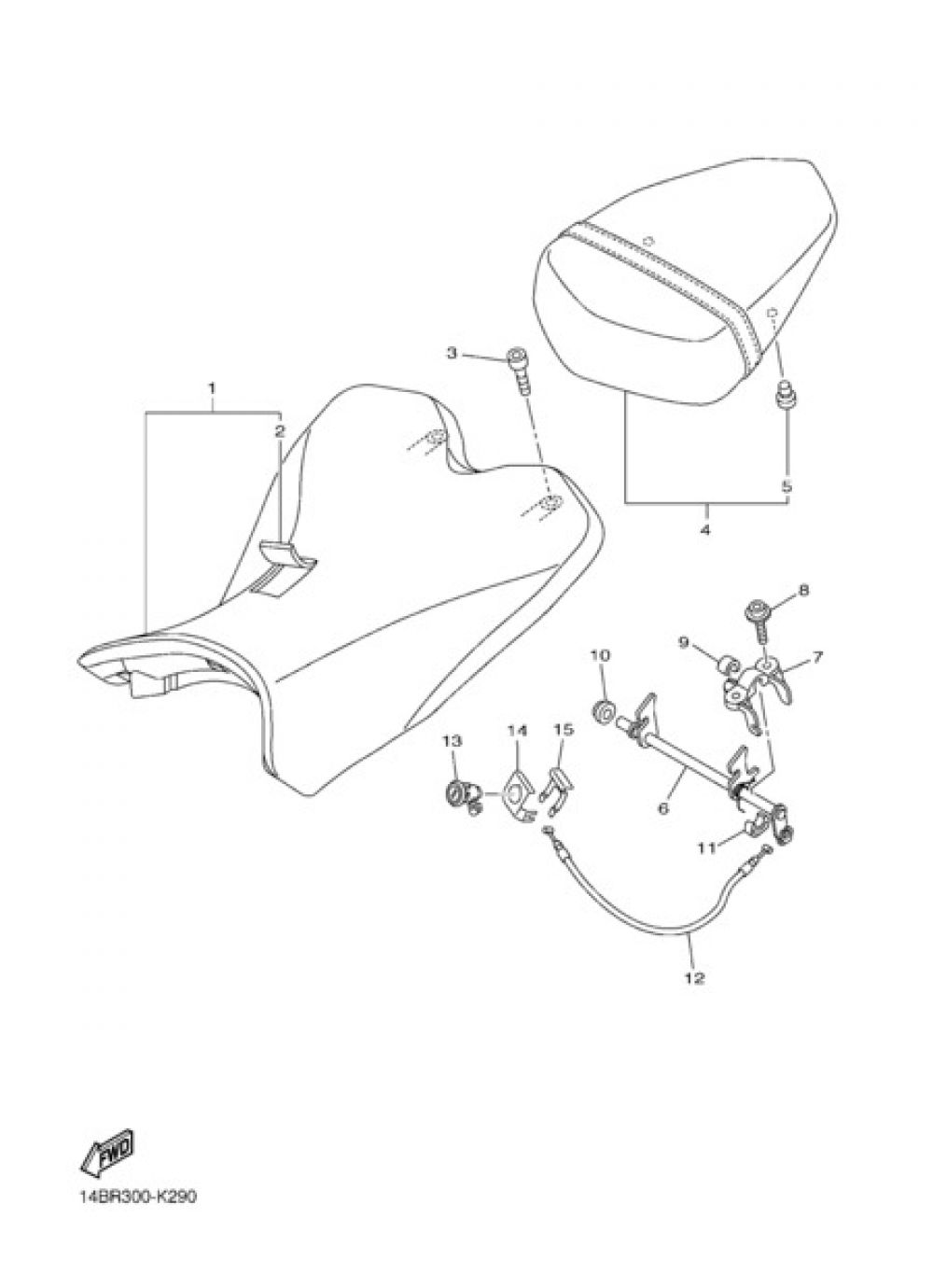 SEAT Yamaha YZF-R1 2011